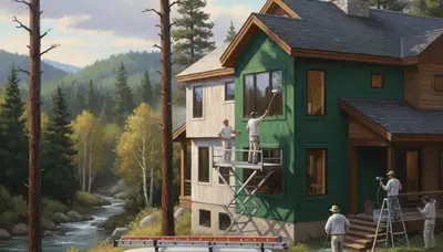 Painting contractors in Chico, CA providing professional interior and exterior painting services