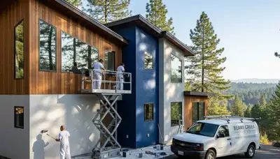 Painting contractors in Chico, CA providing professional interior and exterior painting services