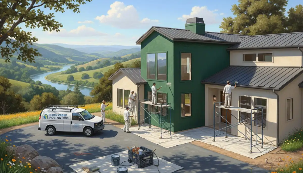 Painting contractors serving Chico, CA for interior and exterior house painting services