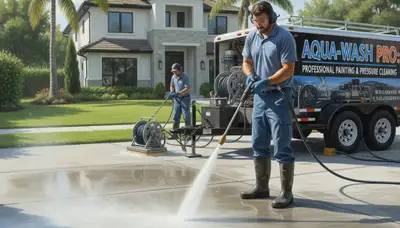 Concrete pressure cleaning service in Chico, CA for driveways, patios, and walkways