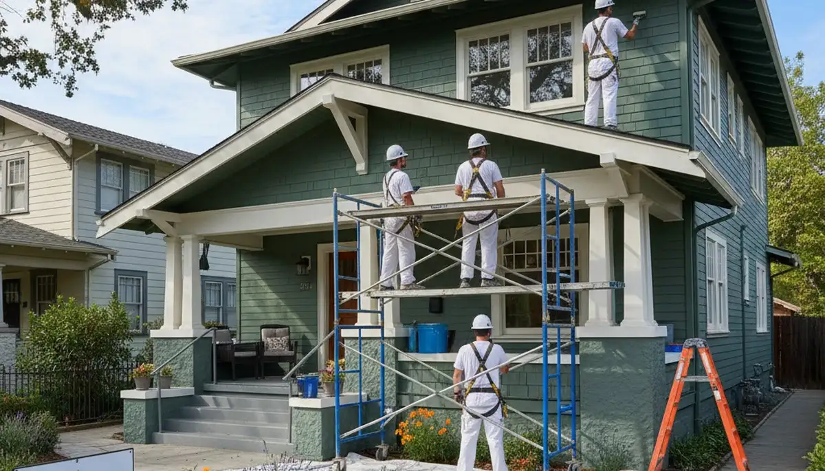 Professional painting contractor service in Chico, CA for residential and commercial projects