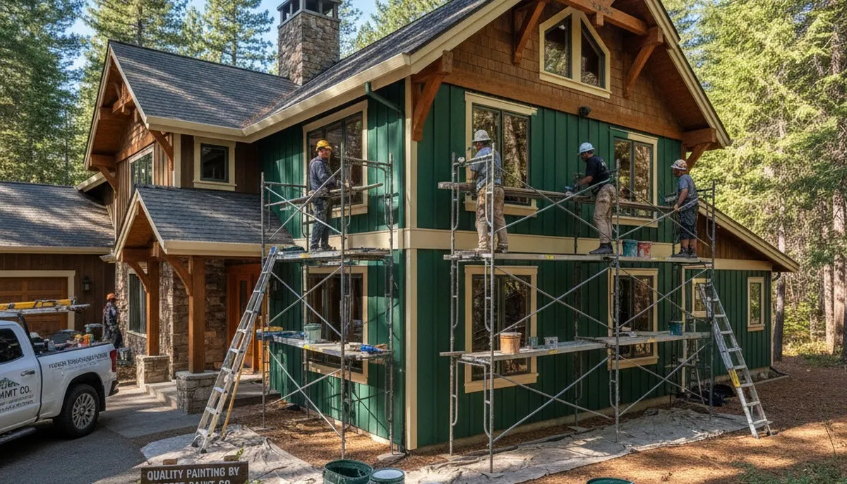 Chico, CA painting contractor for interior and exterior house painting services