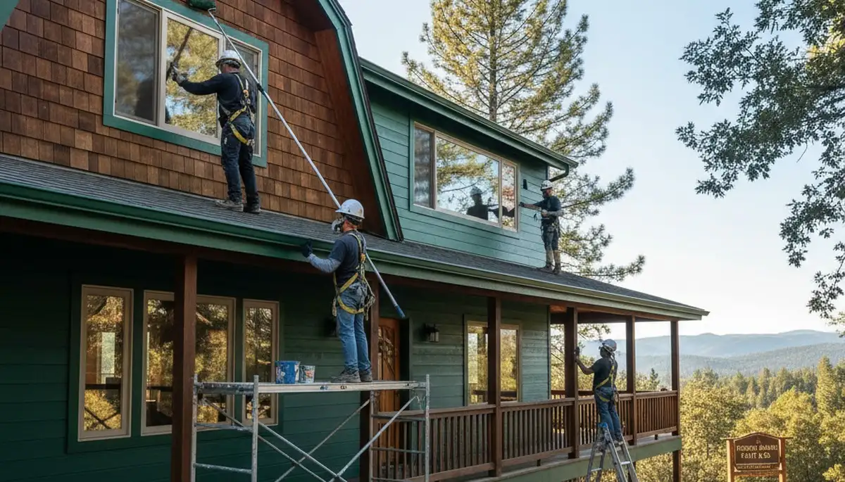 Chico, CA painting contractor providing professional interior and exterior painting services
