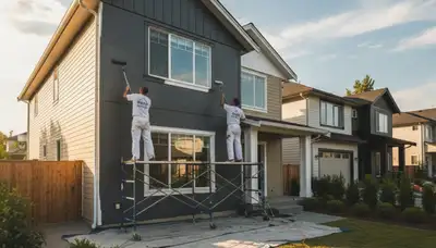 Professional house painting in Chico, CA by Chico Paint Pros, exterior home repainting service