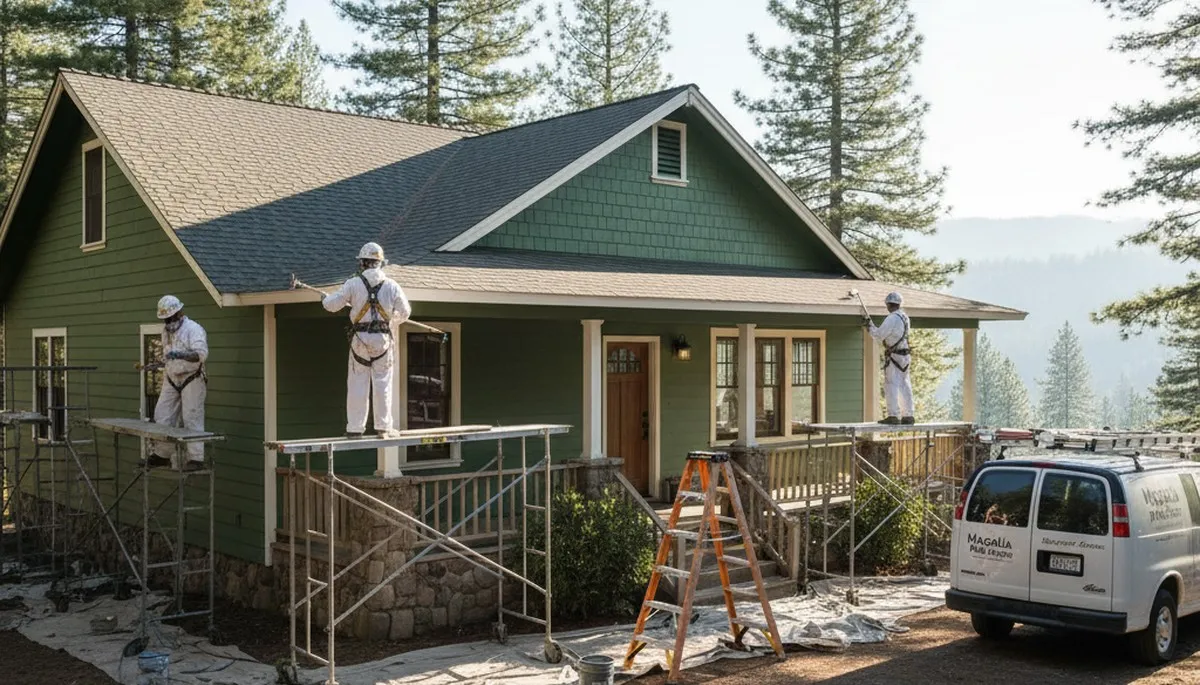 Chico, CA painting contractor exterior painting service for homes and businesses