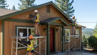 Painting contractors in Chico, CA providing professional exterior and interior painting services