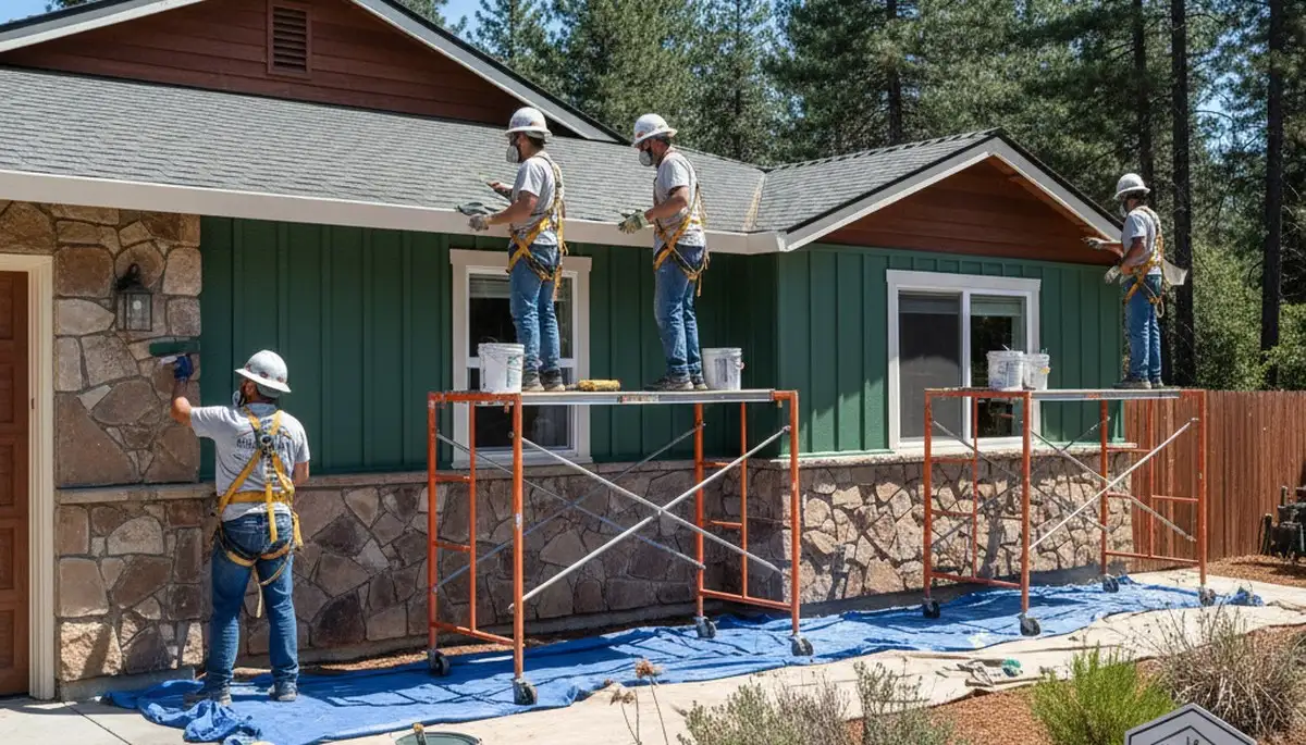 Professional painting contractors serving Chico, CA for interior and exterior home painting services