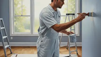 Chico, CA paint touch-up service with clean color matching for scuffed trim and sun-faded siding
