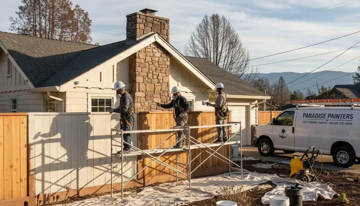 Painting contractor in Chico, CA providing professional residential and commercial painting services