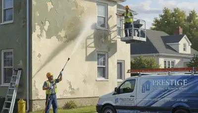 Pressure cleaning service in Chico, CA for driveways, siding, and decks by Chico Paint Pros