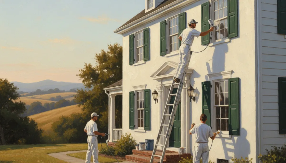 Painting contractors in Chico, CA providing professional interior and exterior painting services