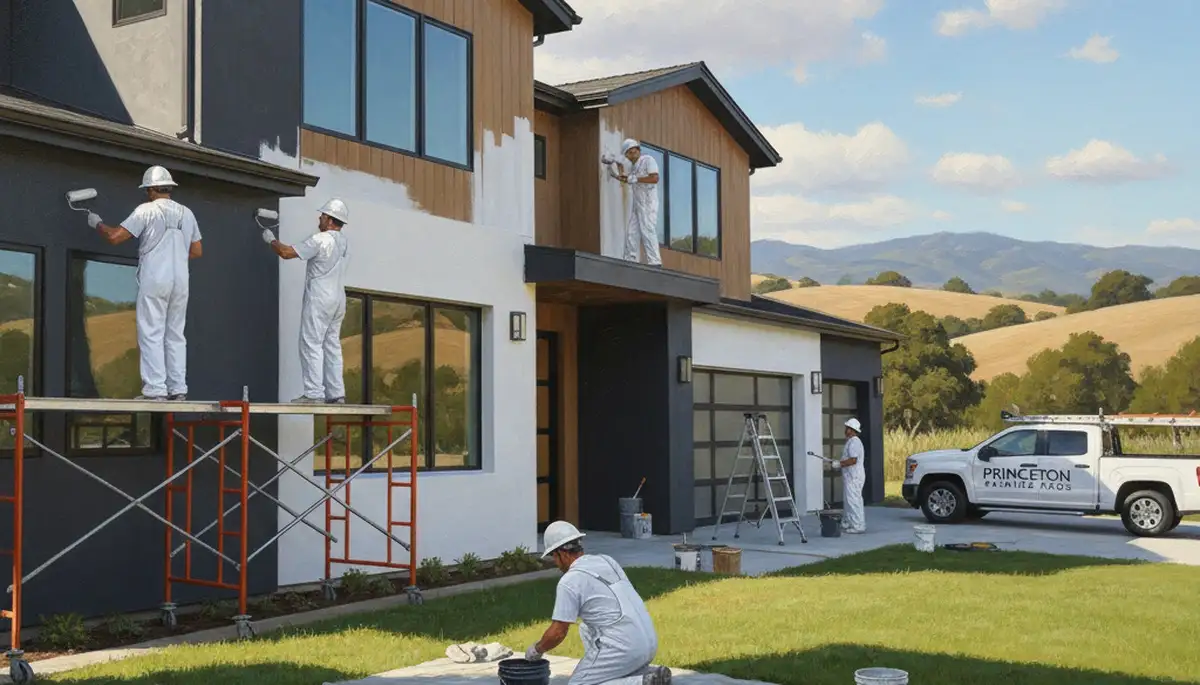 Painting contractors in Chico, CA providing professional interior and exterior painting services