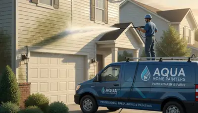 Vinyl siding pressure cleaning in Chico, CA by Chico Paint Pros for clean curb appeal