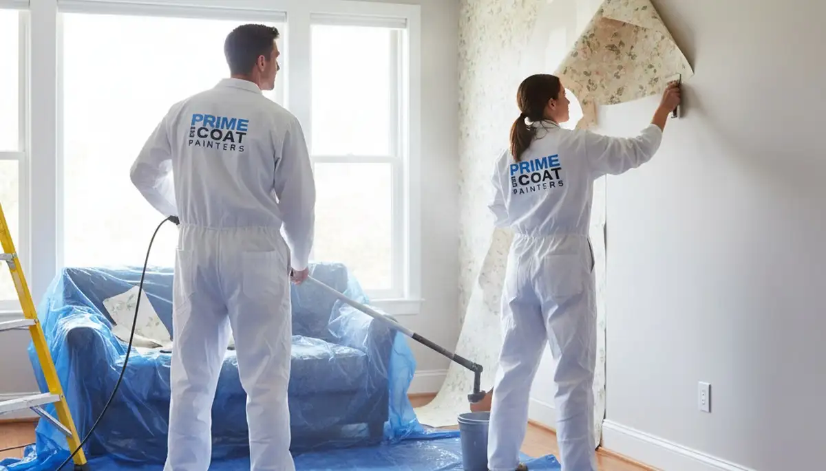 Professional wallpaper removal service in Chico, CA for older homes and mixed wall surfaces